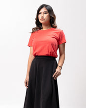 Load image into Gallery viewer, Coral Pink Sun Plain Women&#39;s T-Shirt
