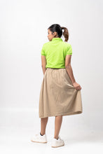 Load image into Gallery viewer, Neon Green Classique Plain Women&#39;s Polo Shirt
