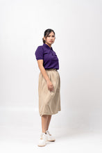 Load image into Gallery viewer, Purple Classique Plain Women&#39;s Polo Shirt
