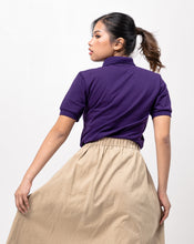 Load image into Gallery viewer, Purple Classique Plain Women&#39;s Polo Shirt
