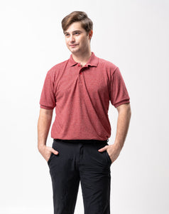 Acid Red Maroon Classique Plain Polo Shirt
