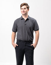 Load image into Gallery viewer, Acid Black Classique Plain Polo Shirt
