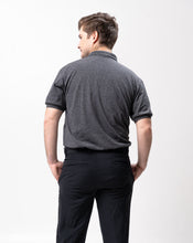 Load image into Gallery viewer, Acid Black Classique Plain Polo Shirt
