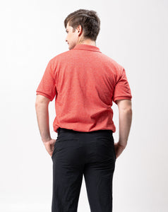 Acid Red Classique Plain Polo Shirt