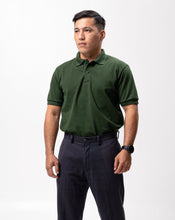 Load image into Gallery viewer, Moss Green Classique Plain Polo Shirt
