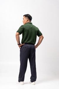 Moss Green Classique Plain Polo Shirt