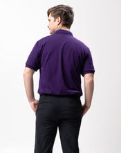 Load image into Gallery viewer, Purple Classique Plain Polo Shirt
