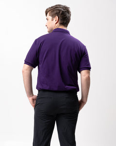 Purple Classique Plain Polo Shirt