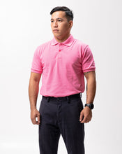 Load image into Gallery viewer, Giordano Pink Classique Plain Polo Shirt
