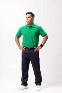 Forest Green Classique Plain Polo Shirt