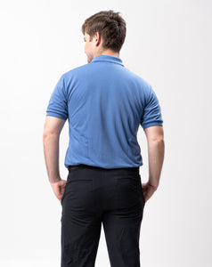 Turquoise Sea Blue Classique Plain Polo Shirt