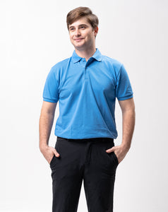 Light Sky Blue Classique Plain Polo Shirt