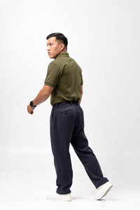 Covert Green Classique Plain Polo Shirt