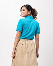 Load image into Gallery viewer, Aquamarine Classique Plain Women&#39;s Polo Shirt

