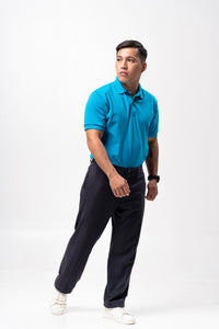 Aquamarine Classique Plain Polo Shirt